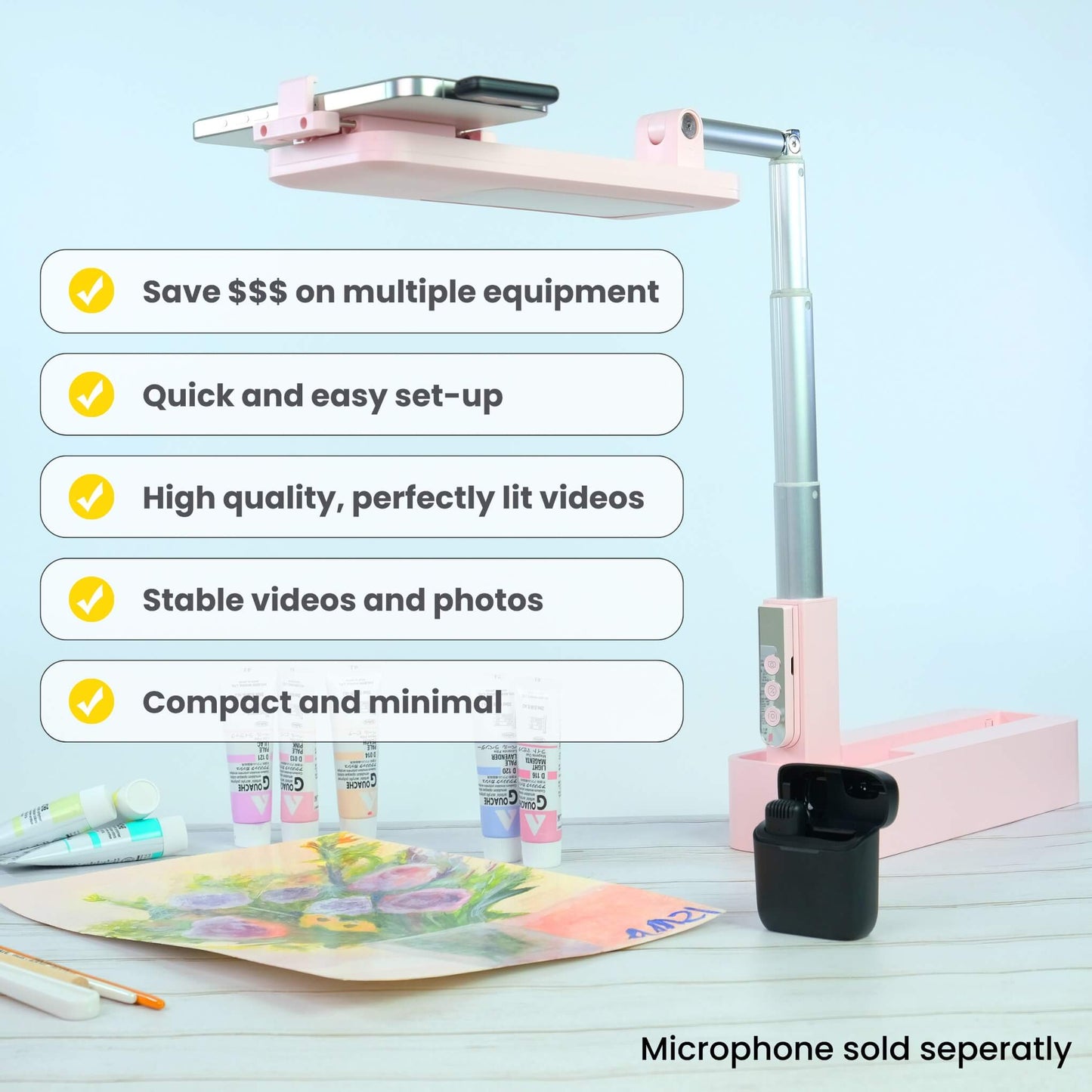 Olivia 2 - The stronger, compact, easy to use phone stand