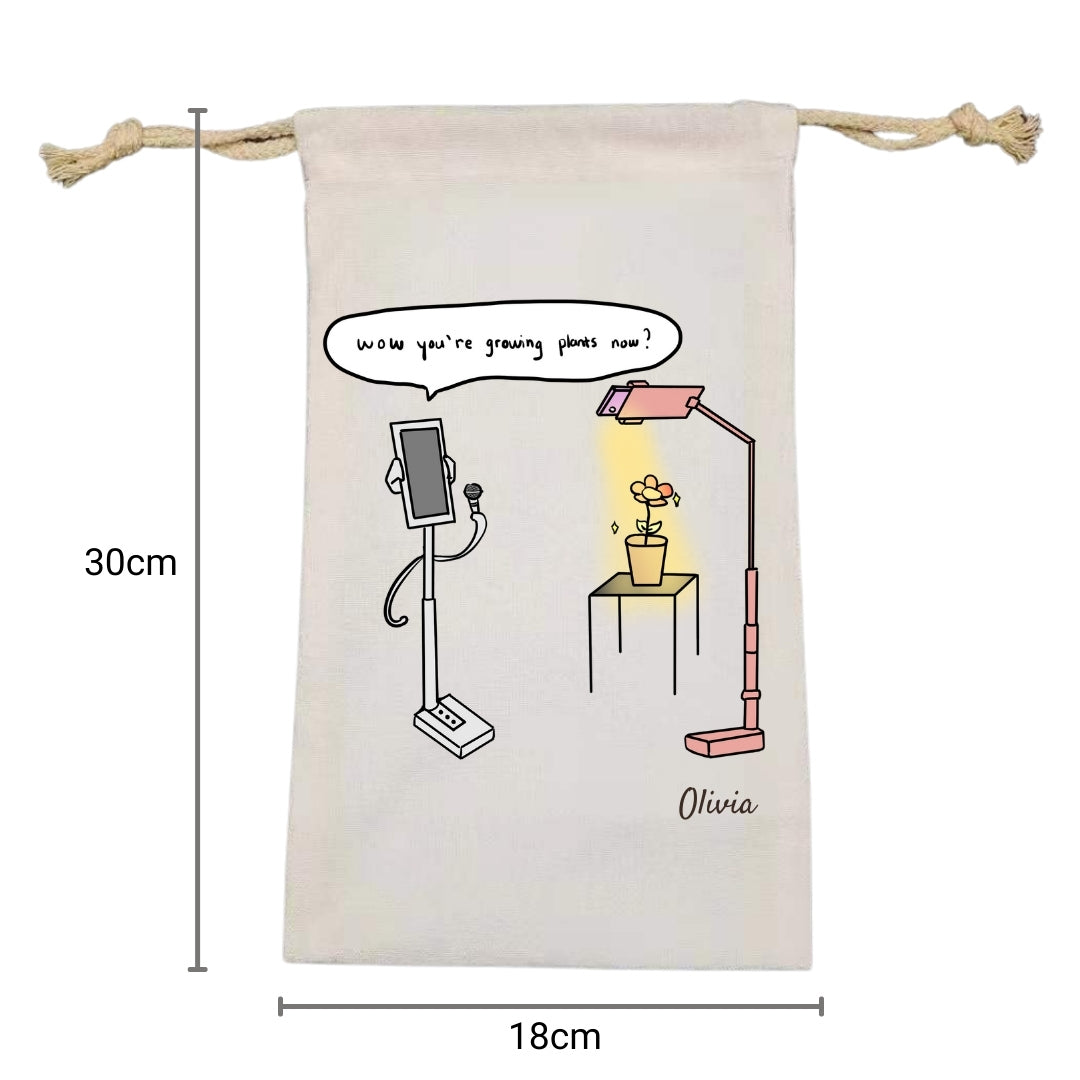 Olivia Special Gift and Storage Bag Measurements Design