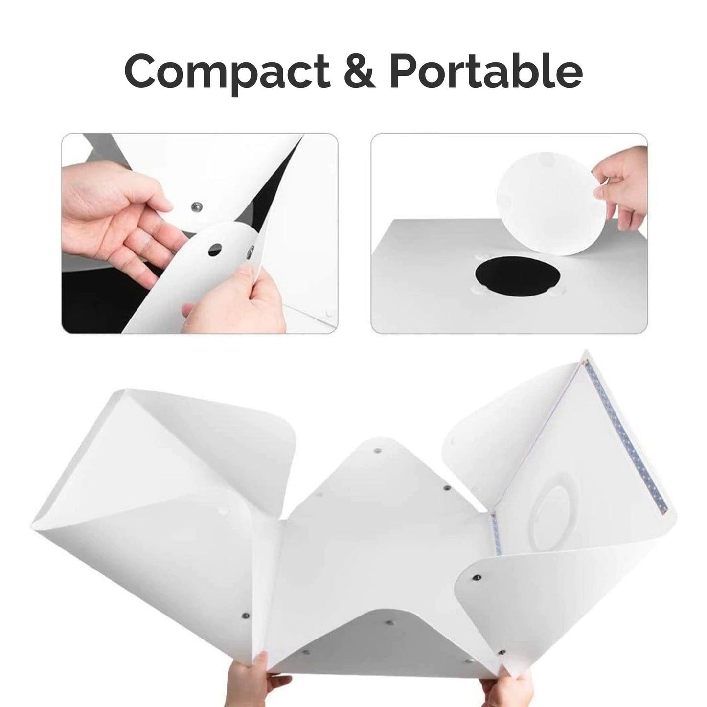 40cm Photo Studio Light Box Product Photos Compact Size