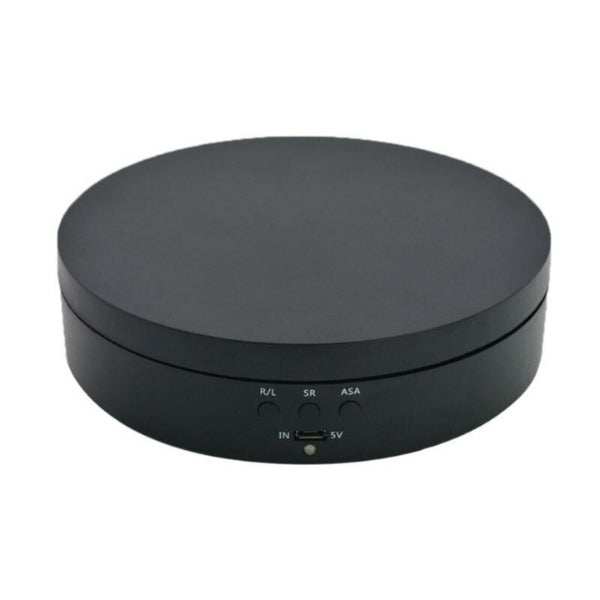 Product Motorised Turntable Display Stand black