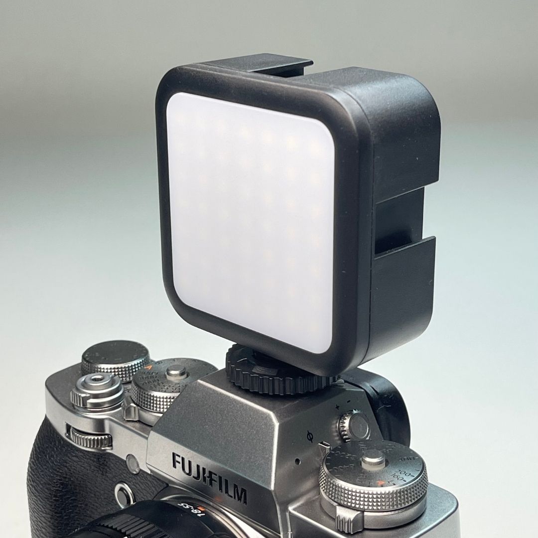 Mini panel 49 LED light on DSLR