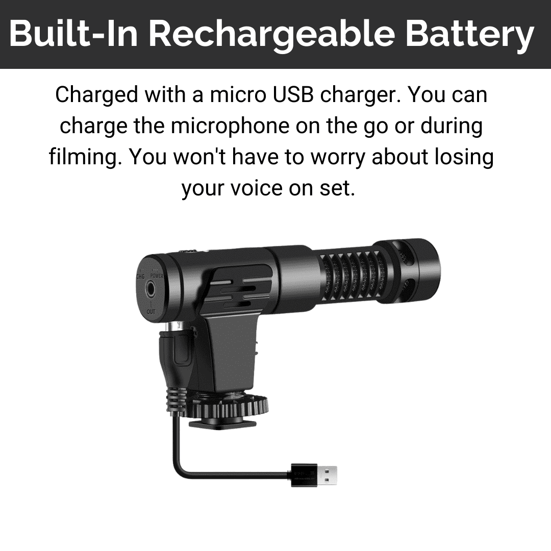 Professional Microphone for vlogging