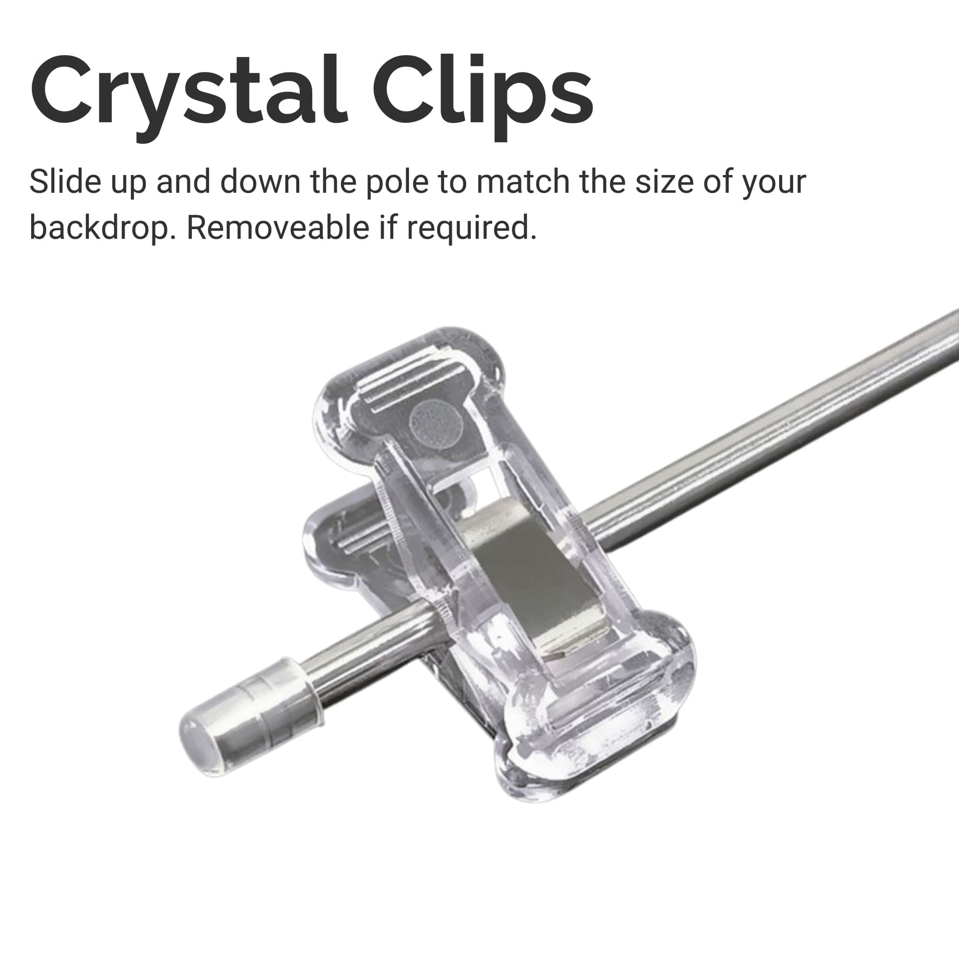 Product Photography Background Stand clips