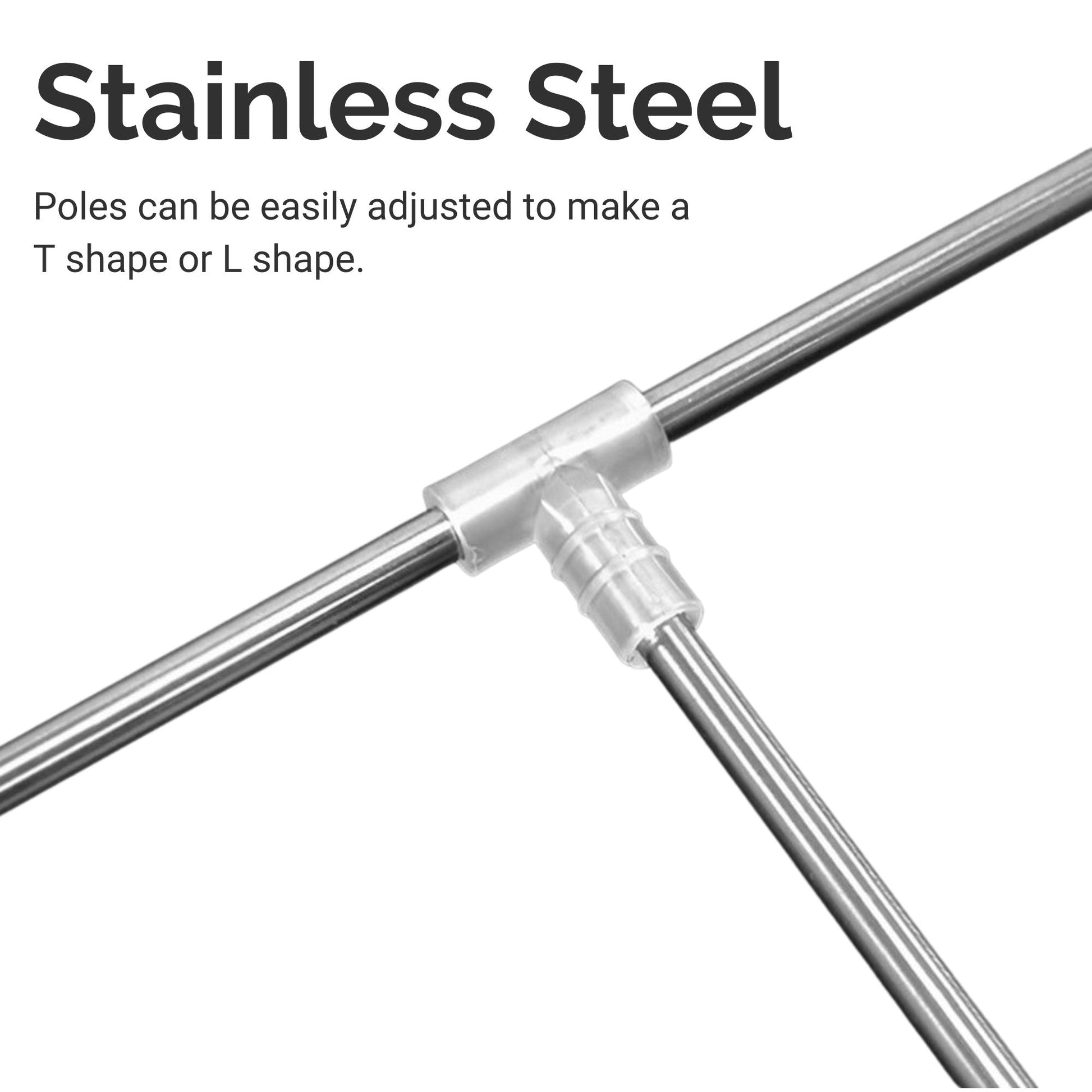 Product Photography Background Stand Steel Rods