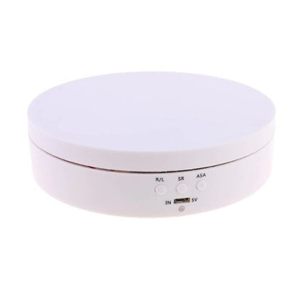 Product Motorised Turntable Display Stand white