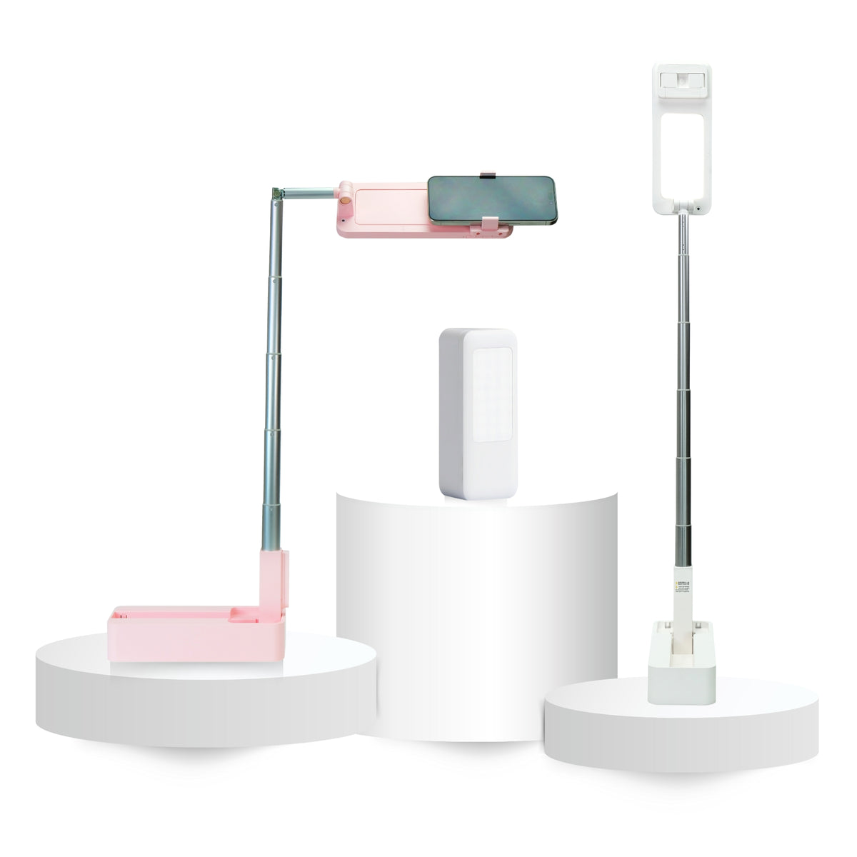 Paparazzo Olivia 2 - The stronger, compact, easy to use phone stand - White