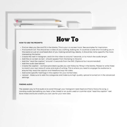 27 Ideas for busy creators E-Book how to