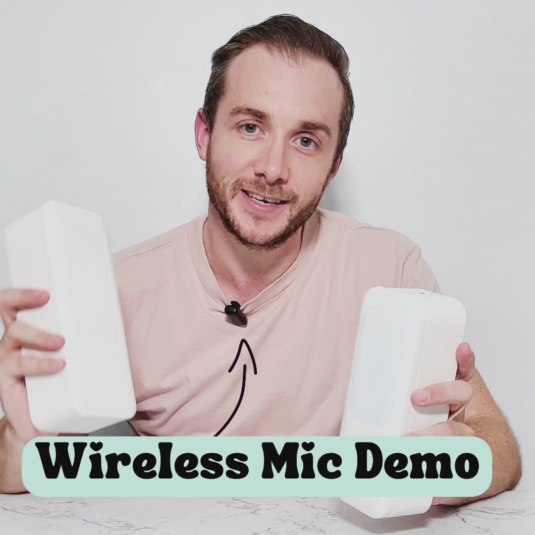 Wireless Microphone Demo for mobile phones