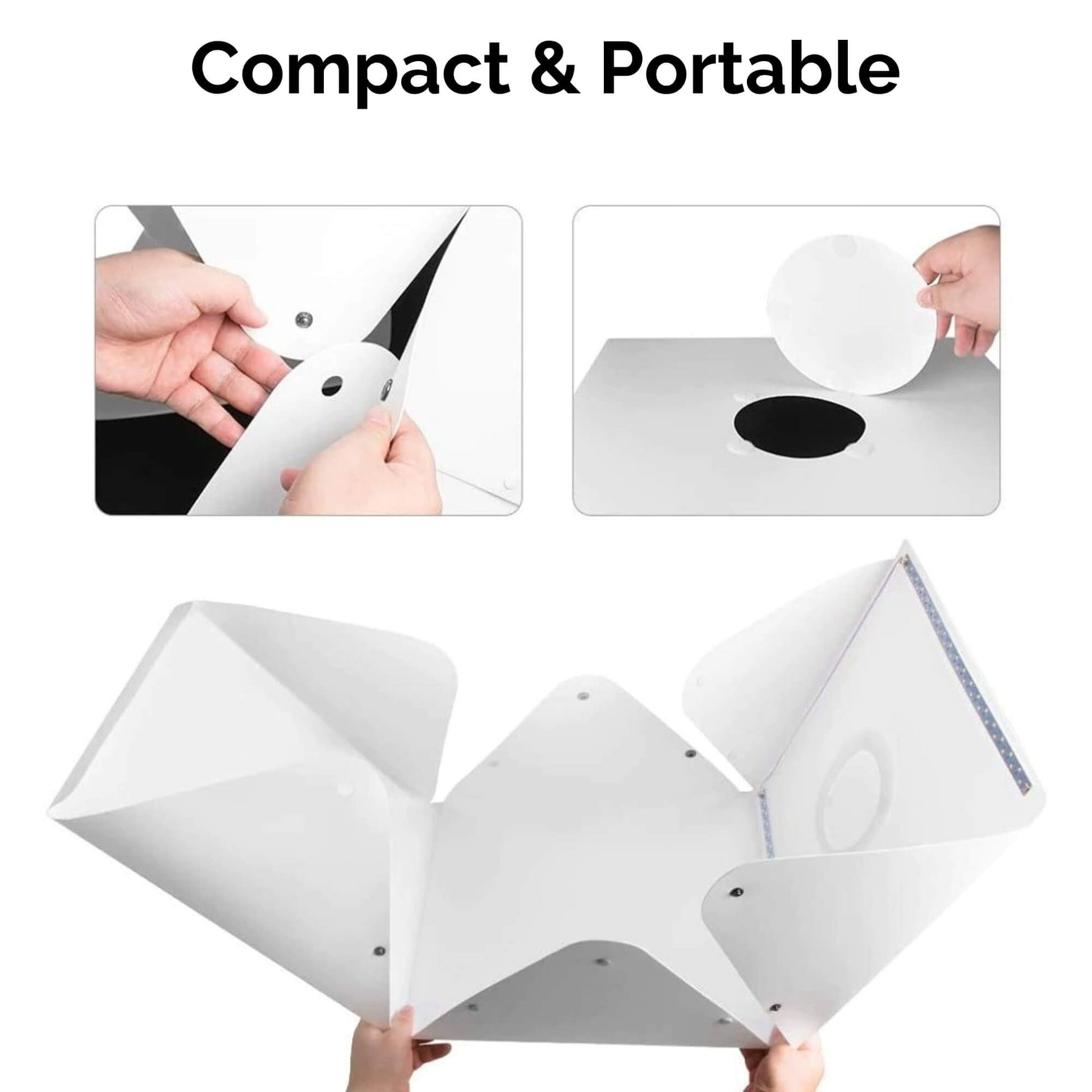 20cm Portable Home Studio Light Box Foldable
