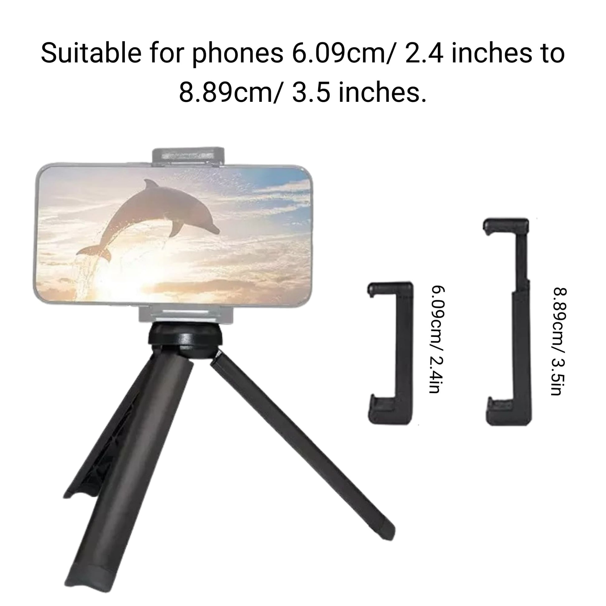 Tripod for Webcam, Portable Lightweight Mini Webcam Tripod for Smartphone  Webcam Desktop Tripod Phone Holder Table Stand 