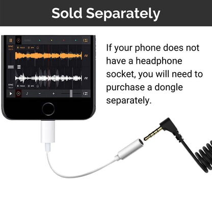 Video Microphone For Smartphones Mfi dongle sold separatly.